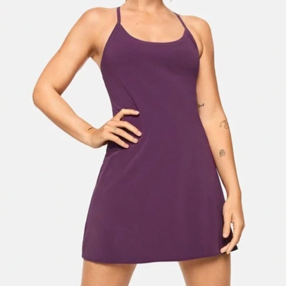 Outdoor Voices Exercise Dress-Purple